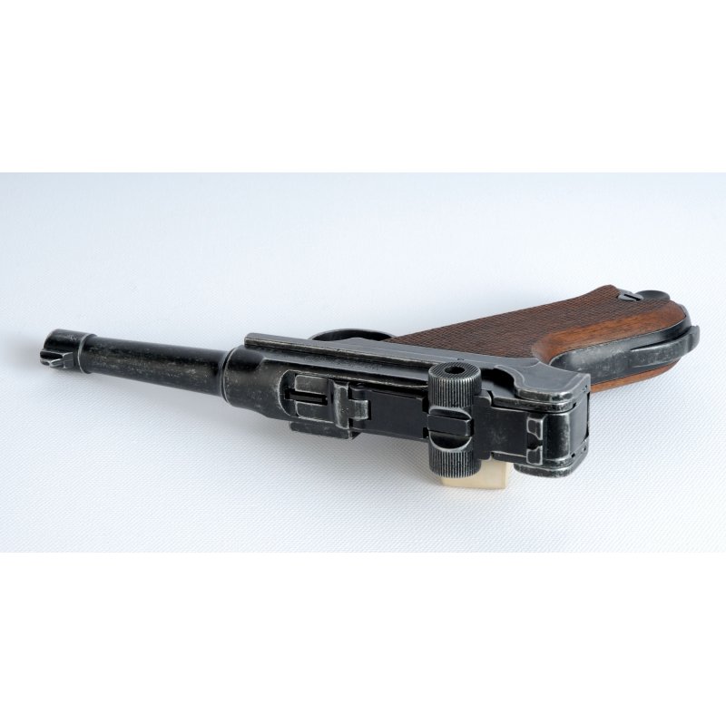 Luger ME P08 Schreckschuss Pistole Antik-Finish 9mmP.A.K aus a.