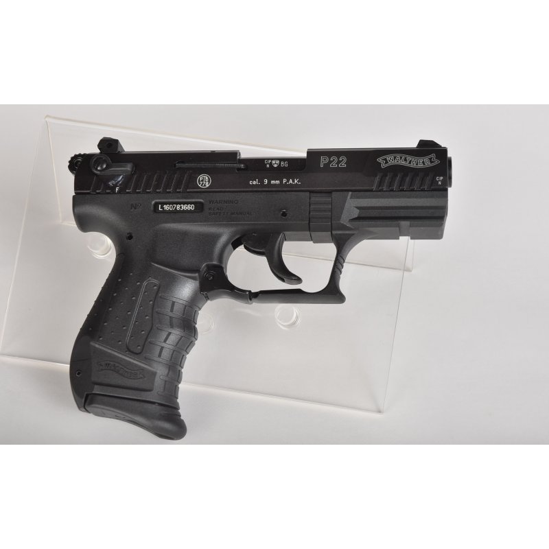 Walther P22 Schreckschuss Schwarz 9mm PAK aus a.