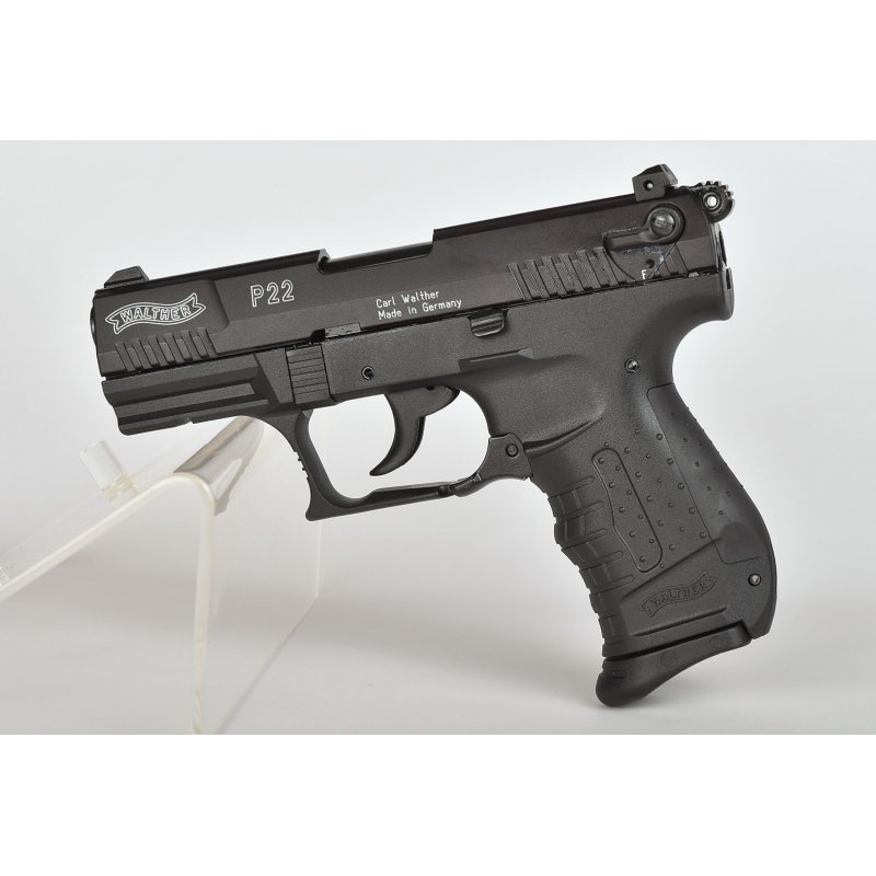 Walther P22 Schreckschuss Schwarz 9mm PAK aus a.