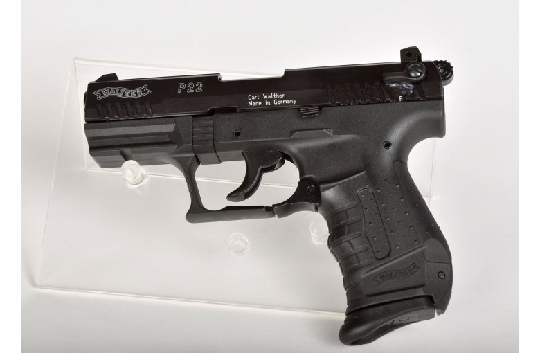 Walther P22 Schreckschuss Schwarz 9mm PAK aus a.