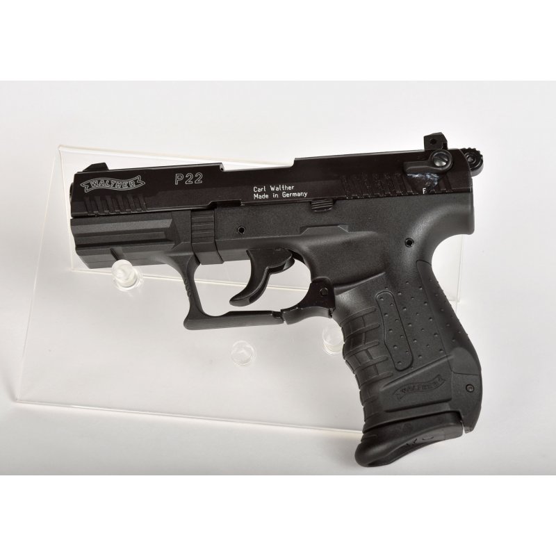 Walther P22 Schreckschuss Schwarz 9mm PAK aus a.