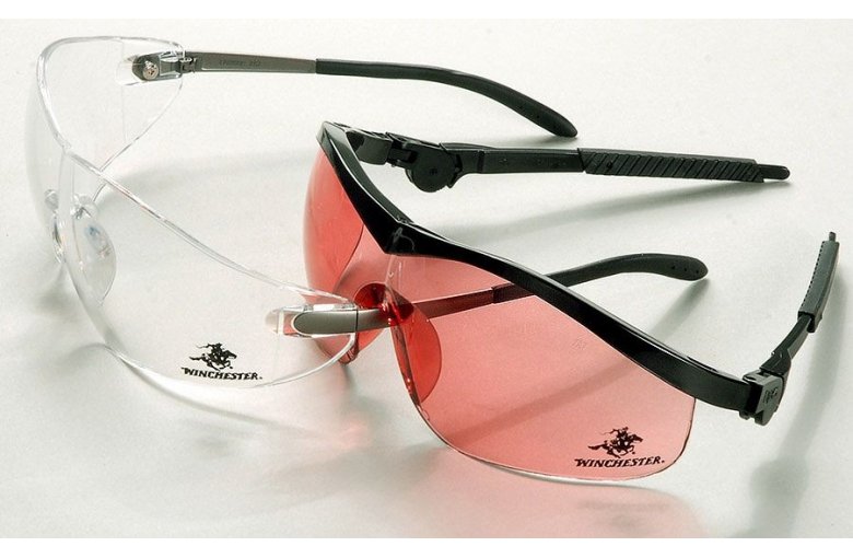 WINCHESTER SCHUTZBRILLE,CARBON GLAS (klar, rot, grau) aus a.