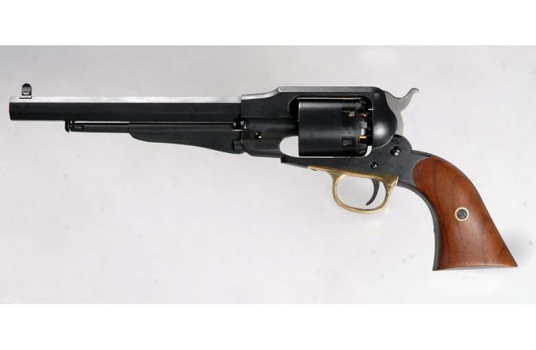 Vorderladerrevolver Remington 1858 Pedersoli,.44 aus b.