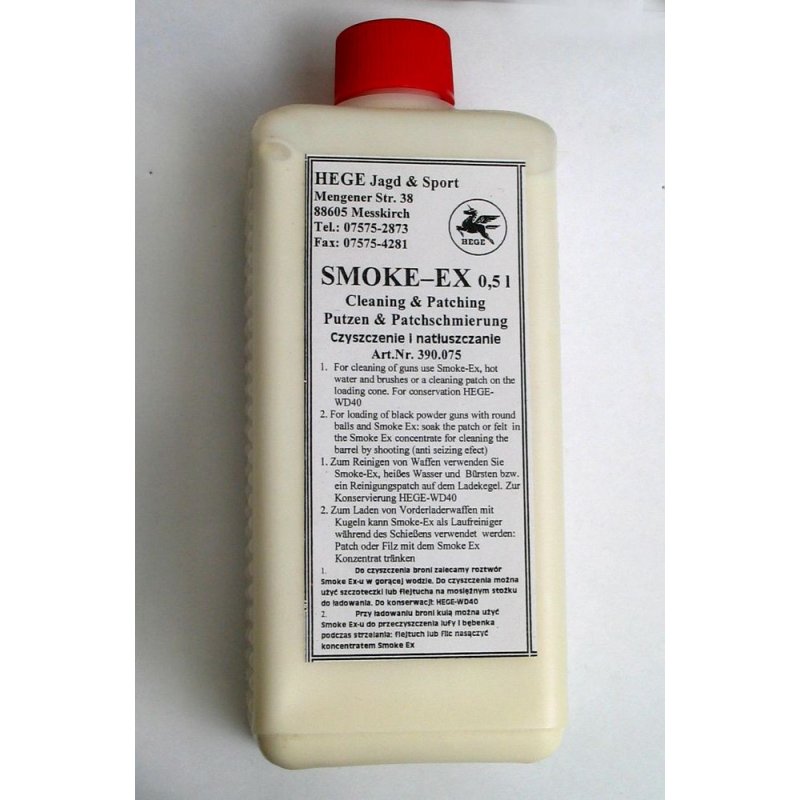 Hege Smoke Ex 500ml Suspension aus d. Pflegezubehör bei Waffen