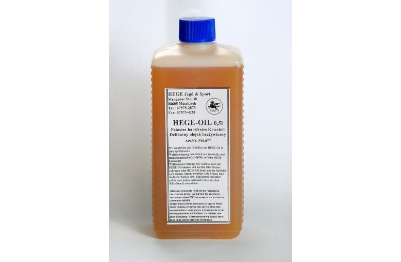 390.077 HEGE-Oil do pielęgnacji broni