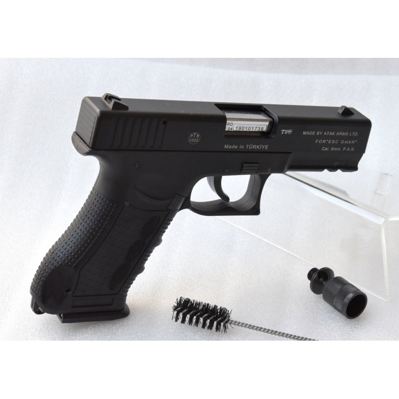Mod. Glock 17 von Zoraki, Schreckschuss, Gas-Signal Pistole 9mm