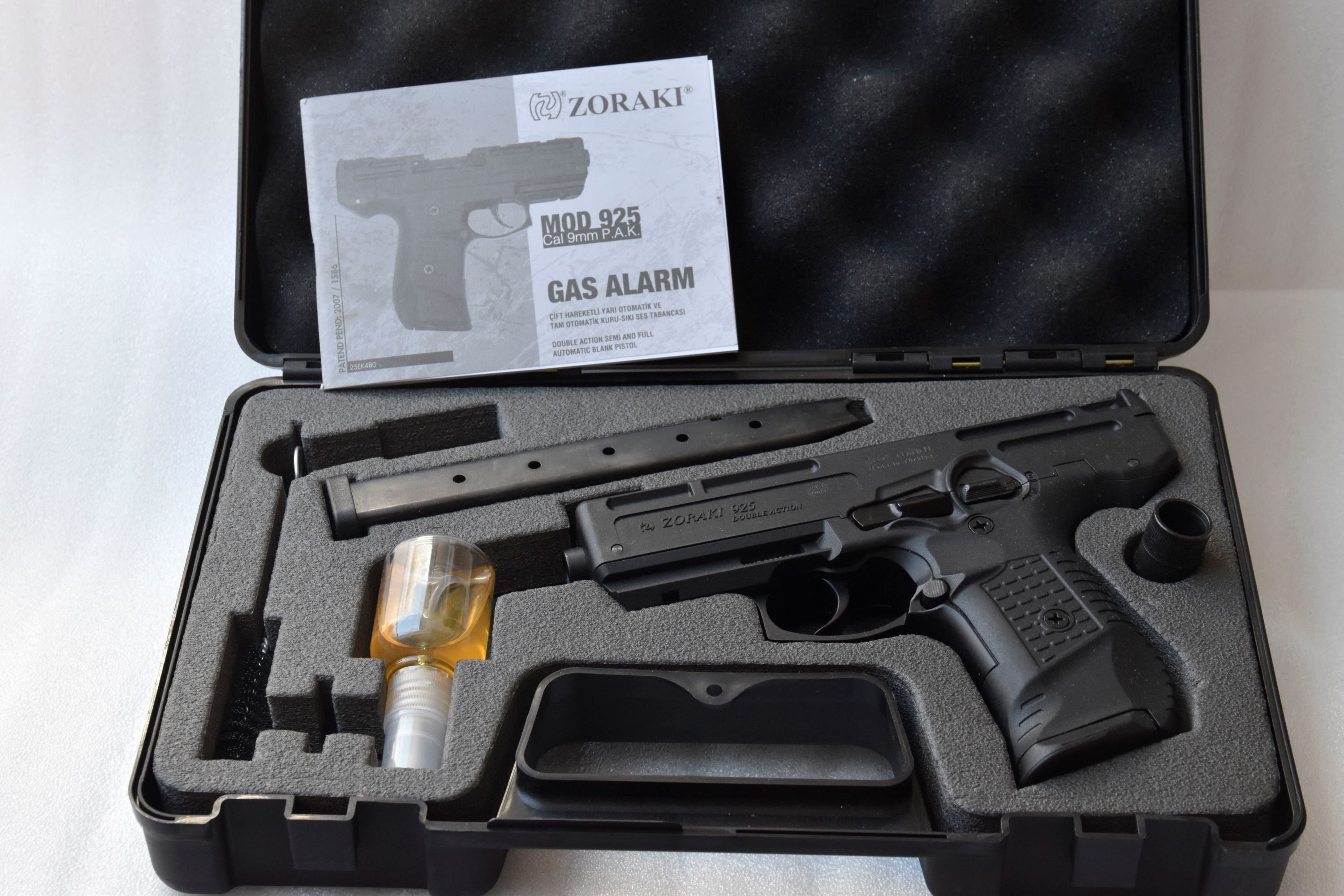 Mod. Glock 17 von Zoraki, Schreckschuss, Gas-Signal Pistole 9mm P.A.K.