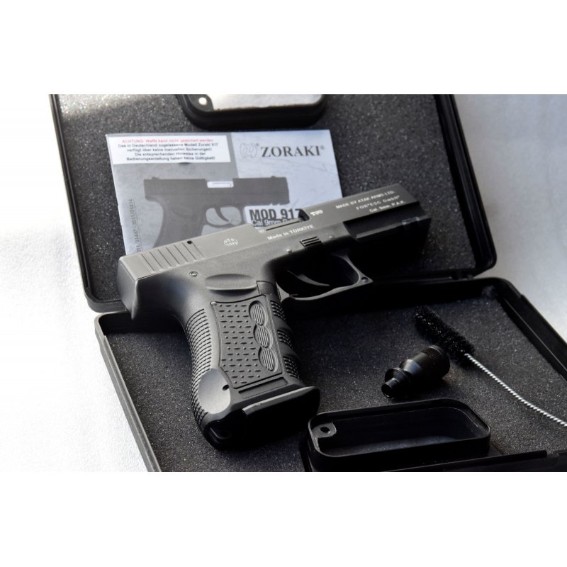 Mod. Glock 17 von Zoraki, Schreckschuss, Gas-Signal Pistole 9mm