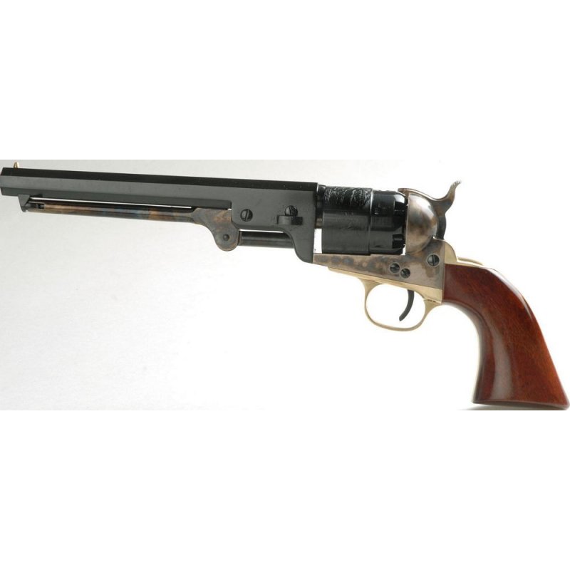 Vorderlader Revolver Colt Navy 1847/51 Oval 7,5 aus a.Revolver