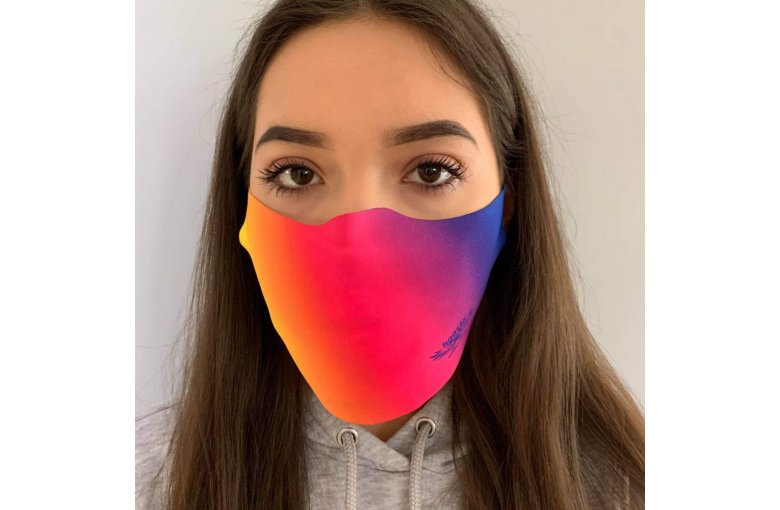 Jugend & Damen Gesichtsmaske Mund-Nase-Bedeckung waschbar Fade