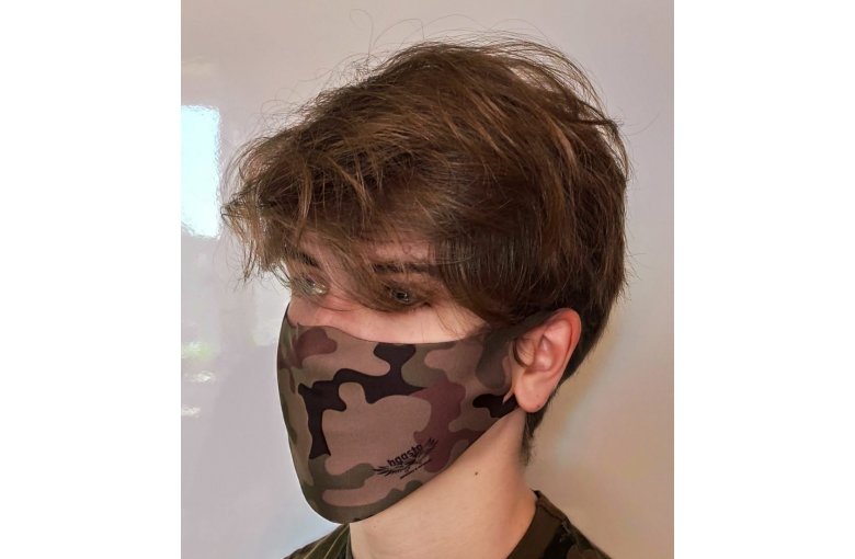 Gesichts Maske antibakterielle Nanosilber Stoffmaske 3-lagig