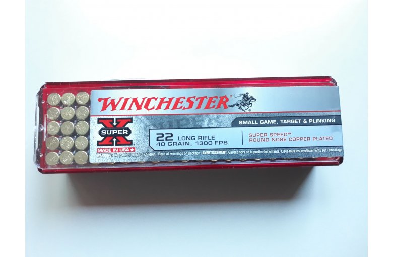 .22lr Winchester Super Speed aus d. KK-Munition bei Waffen HEGE