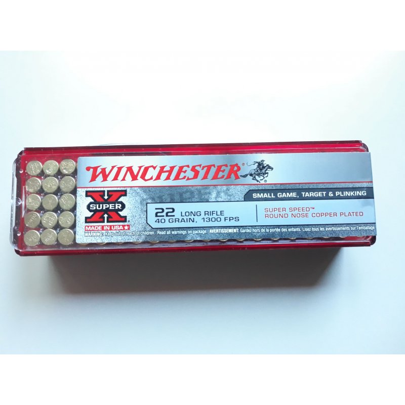 .22lr Winchester Super Speed aus d. KK-Munition bei Waffen HEGE