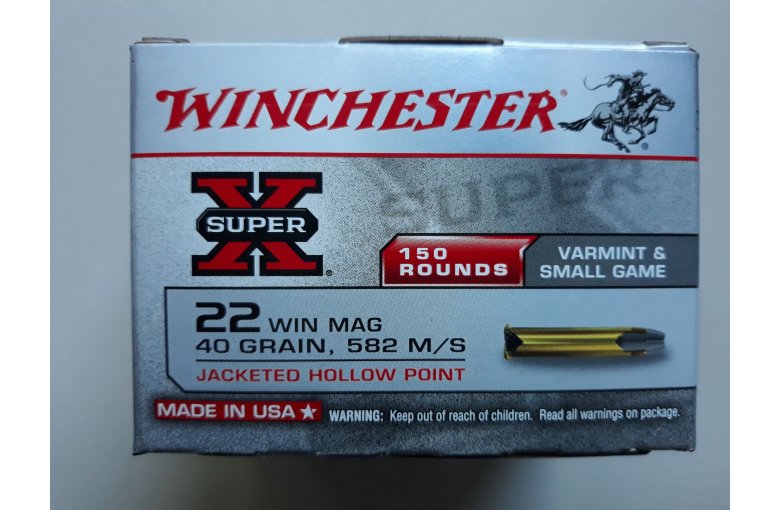 .22WinMag Winchester Super X aus d. KK-Munition bei Waffen HEGE