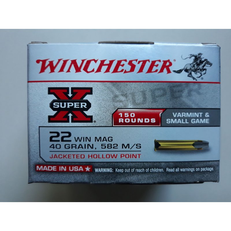450.520.22WinMag Winchester Super X