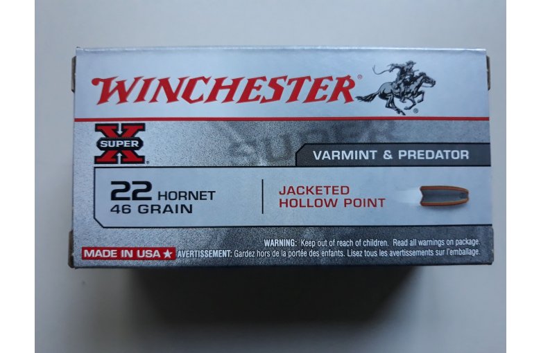 .22 Hornet Winchester Super X aus b. Jagdmunition bei Waffen