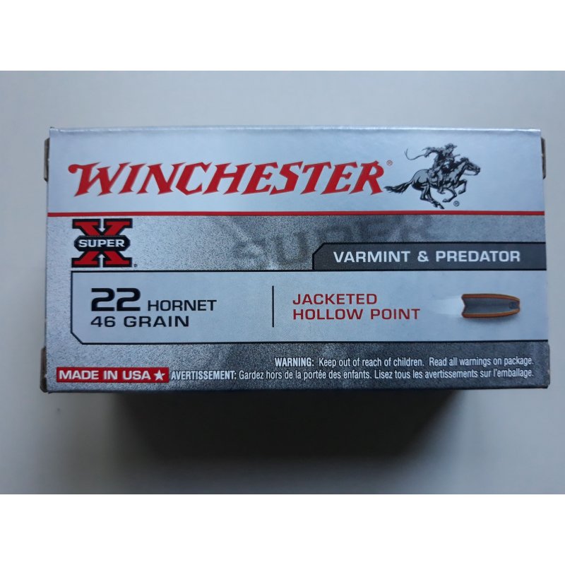 455.109.22Hornet Winchester Super X