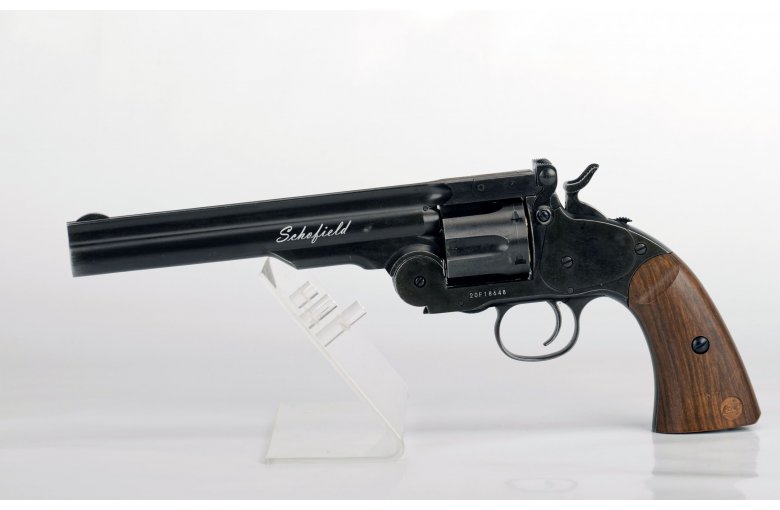 Schofield 6" Revolver Aging black