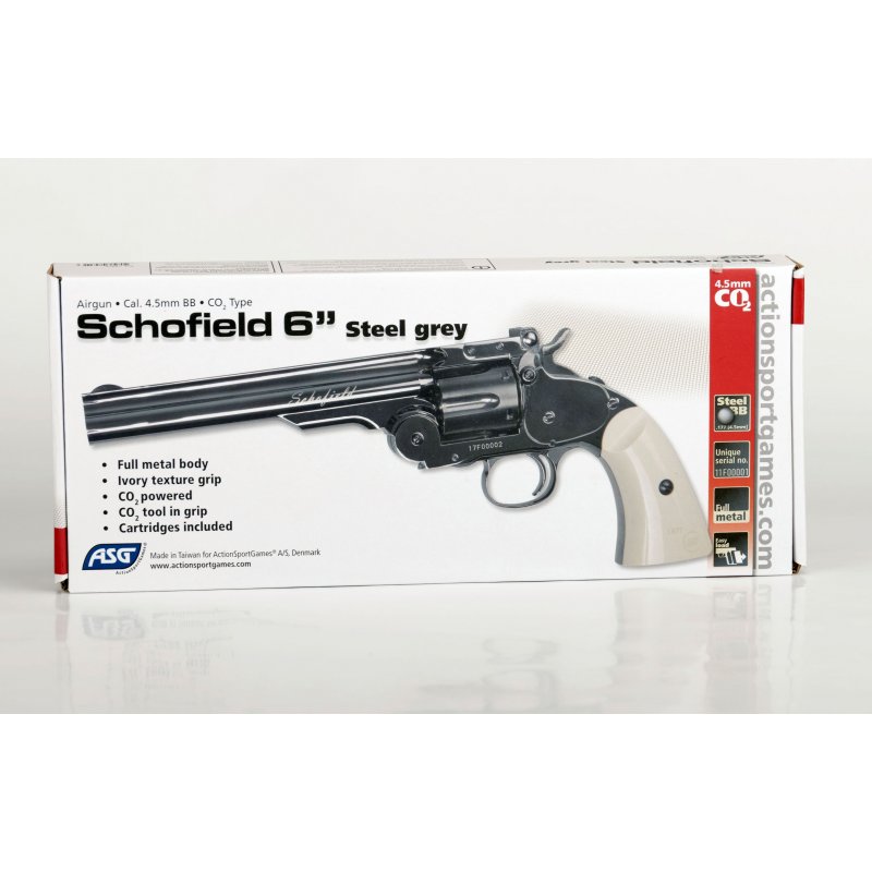 copy of Schofield 6" Revolver Aging black