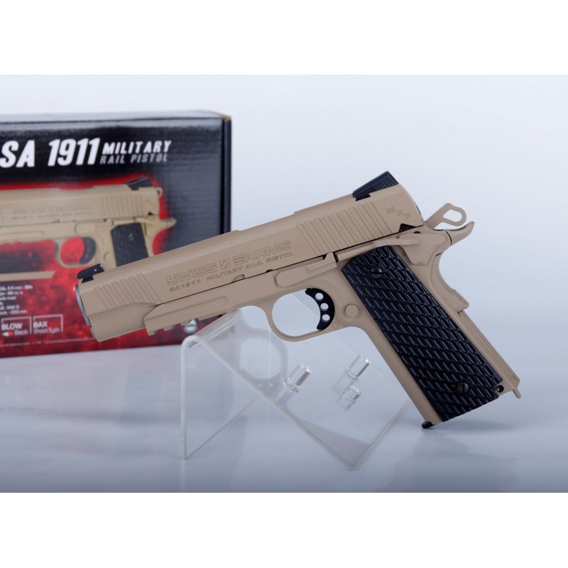 Swiss Arms P1911 Military Rail Pistol 4,5mm aus Startseite bei