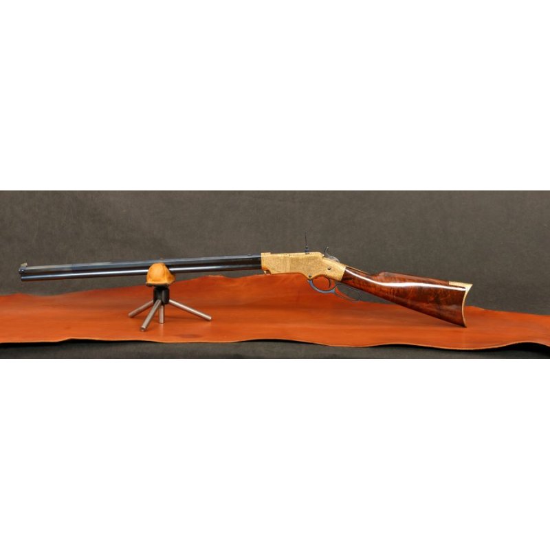 1860 Heny Lincoln 1 of 1.000 Rifle Charcoal Blue Finish Voll