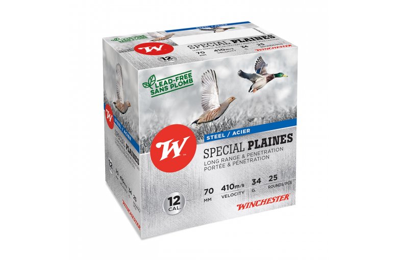 WINCHESTER Special Plaines Steel, 12/70, 34gramm