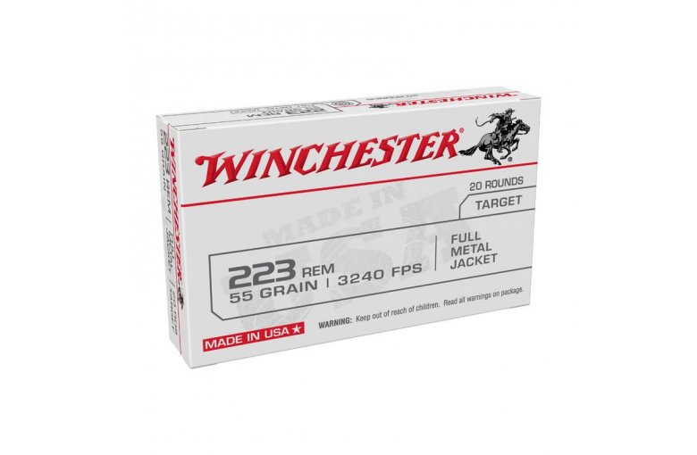 WINCHESTER.223Rem. Target FMJ 3,56g / 55gr aus Startseite bei