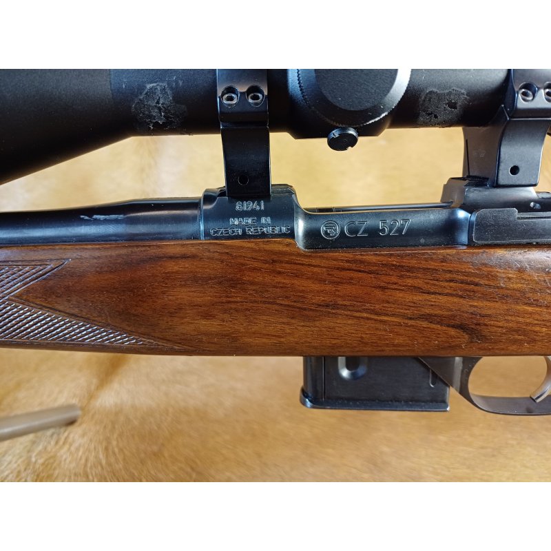 CZ Mod. 527 Kal..222Rem inkl. ZF 3-12x56 aus