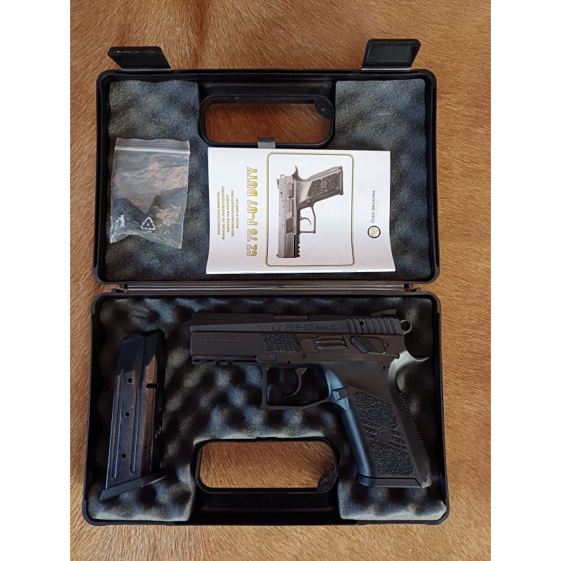 CZ 75 P-07 DUTY Kal. 9mmLuger aus Erwerbsberechtigung