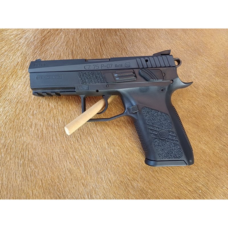 CZ 75 P-07 DUTY Kal. 9mmLuger aus Erwerbsberechtigung