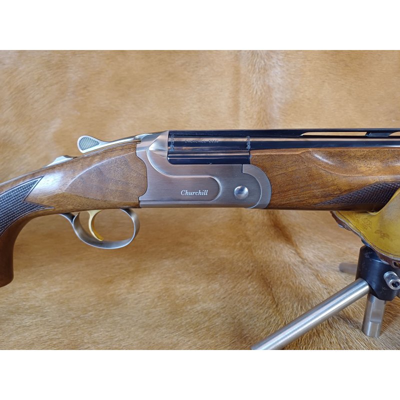 Bockdoppelflinte Akkar Churchill 206S Sporting 76cm aus