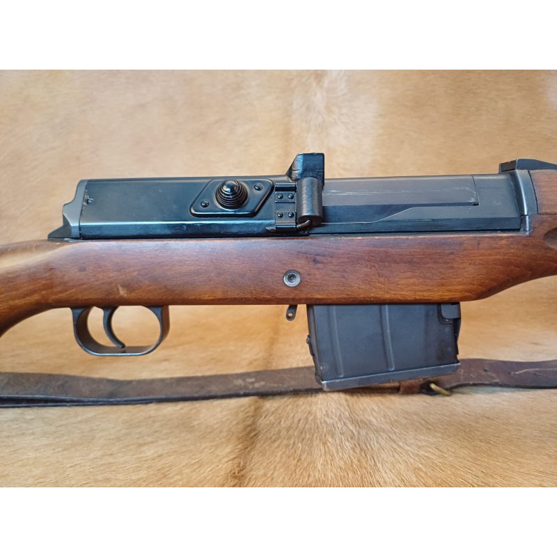 Halbautomatische Büchse Carl Gustafs Ljungman M/42 aus