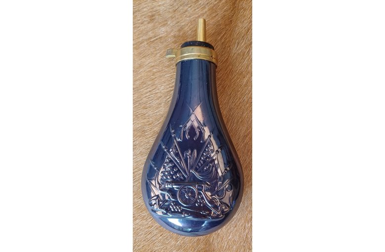 .36 Pulverflasche Colt Pattern Kupfer aus a. Schießzubehör bei