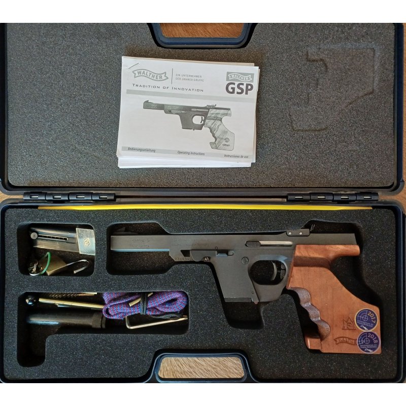 Sportpistole Walther GSP Kal..22lr aus Sammler bei Waffen HEGE