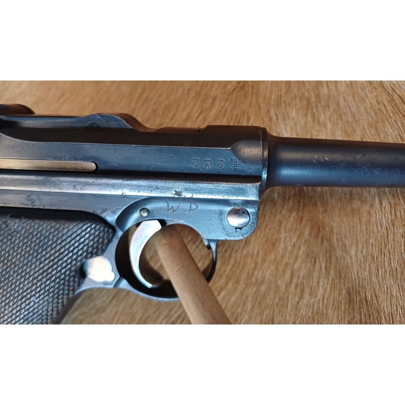 Pistole P08 1915 Kal. 9mm Luger aus Erwerbsberechtigung