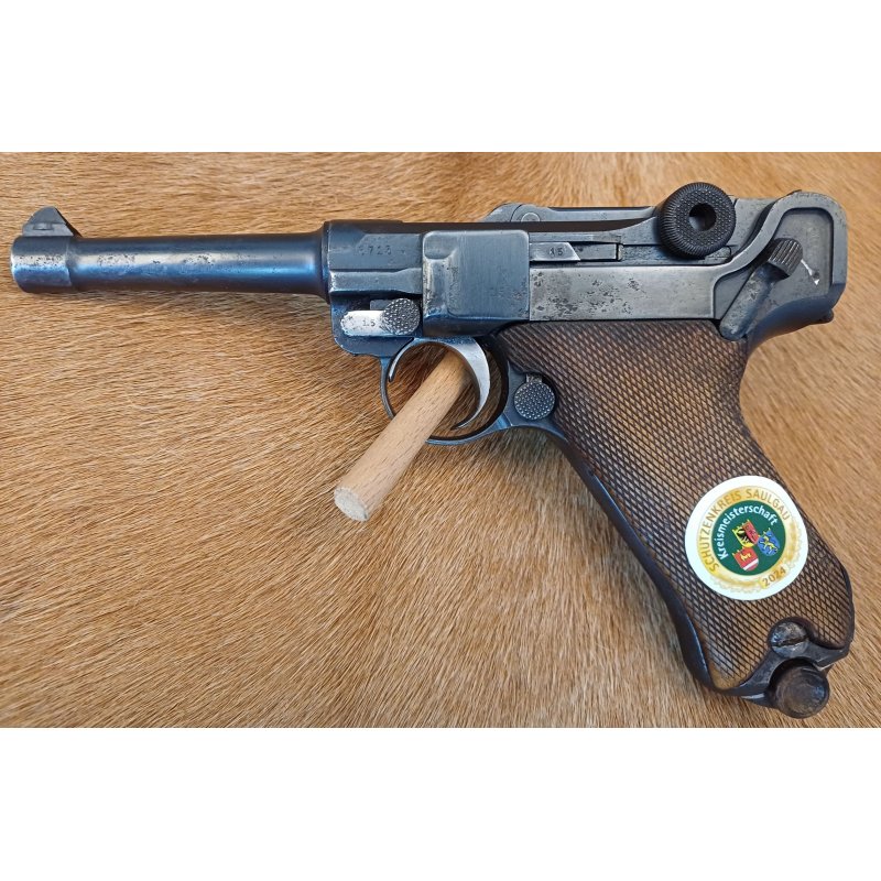 Pistole P08 1915 Kal. 9mm Luger aus Erwerbsberechtigung
