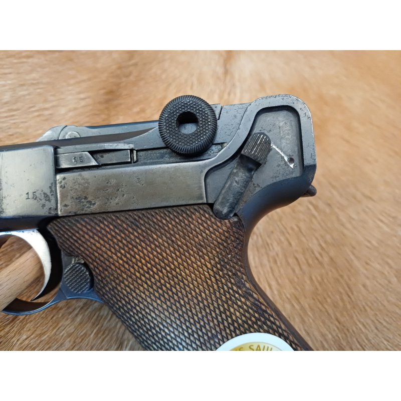 Pistole P08 1915 Kal. 9mm Luger aus Erwerbsberechtigung