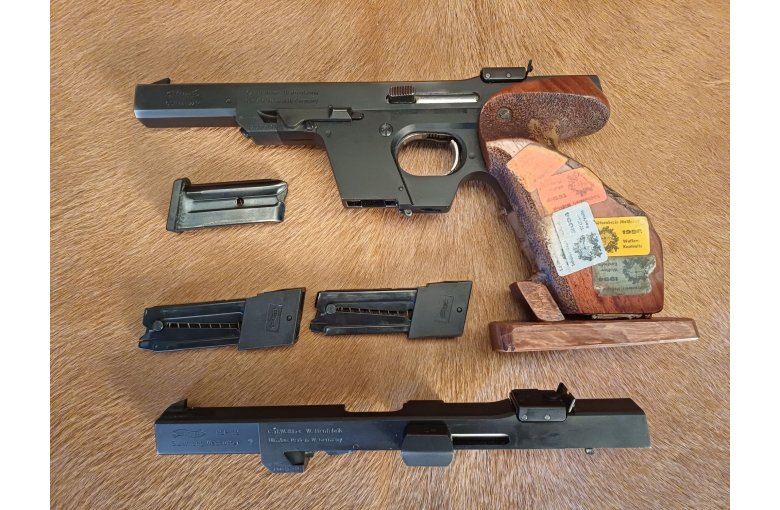 Sportpistole Walther GSP Kal..22lr mit Wechselsystem