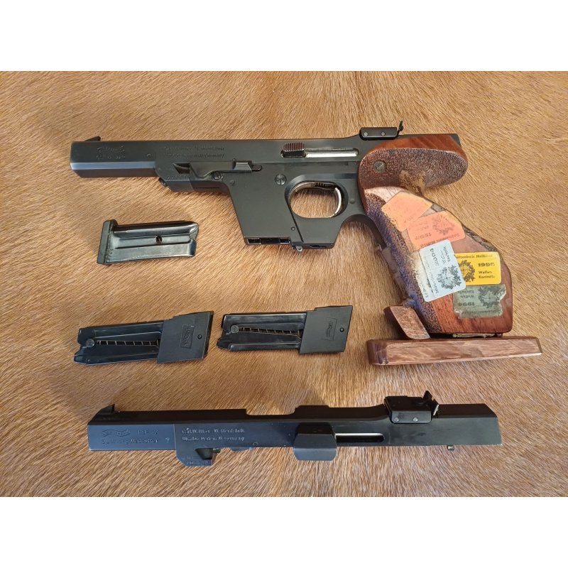 Sportpistole Walther GSP Kal..22lr mit Wechselsystem