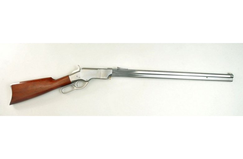 Henry White Rifle 1860, Full-White,.44-40/.45LC aus a. 1860