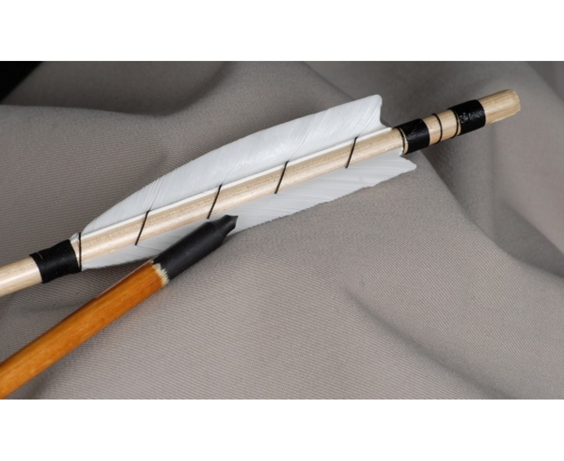 539.469 Traditionelle Holzpfeile WRAPPED | d. Traditions Bogen | HEGE